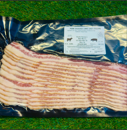 Pork Sausage Links (Hot Italian Bacon)