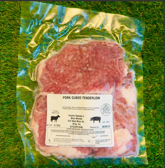 Pork Cubed Tenderloin