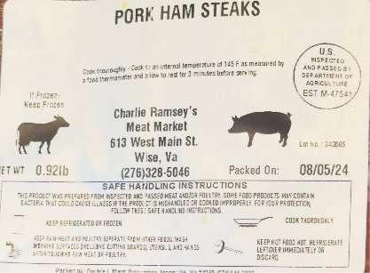 Pork Ham Steaks