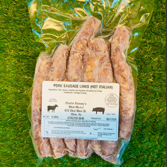 Pork Sausage Links (Hot Italian)